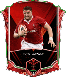 Deportes Rugby - Jugadores Gales Wyn Jones 
