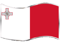 Bandiere Europa Malta Rettangolo 