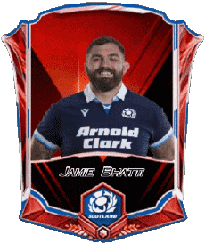 Sports Rugby - Joueurs Ecosse Equipe 2025 Jamie Bhatti 