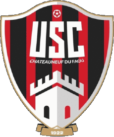 Sports FootBall Club France Logo Bretagne 29 - Finistère US Châteauneuf du Faou 