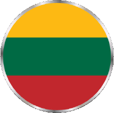 Bandiere Europa Lituania Tondo 
