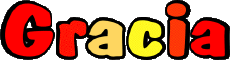 Prénoms FEMININ - Espagne G Gracia 