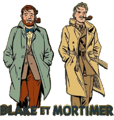 Multi Media Comic Strip Blake & Mortimer 