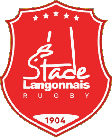 Sports Rugby Club France Logo Dept 33 Stade Langonnais 