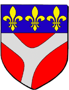 Banderas Francia Departamentos - Ciudades 78 CONFLANS SAINTE HONORINE 