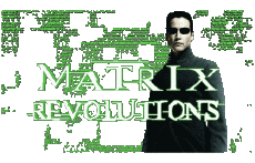 Multimedia Film Internazionale Matrix 03 Revolutions Logo Inglese 