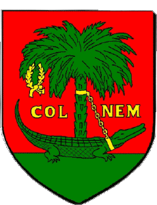 Banderas Francia Departamentos - Ciudades 30 NIMES 