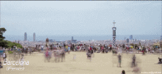 Humor - Fun Lugares - TimeLapse Espagne - Barcelone 