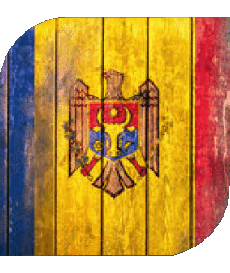 Banderas Europa Moldavia Plaza 