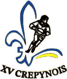 Sports Rugby Club France Logo Dept 60 XV Crepynois 