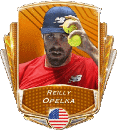 Sports Tennis - Players U S A Reilly Opelka 