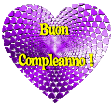 Messages Italien Buon Compleanno Cuore 008 