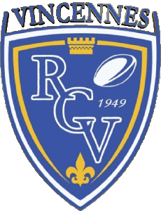Sports Rugby Club France Logo Dept 75 RC Vincennes 