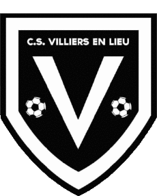 Sports FootBall Club France Logo Grand Est 52 - Haute-Marne CS Villiers-en-Lieu 
