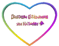 Messages German Herzlichen Glückwunsch zum Muttertag 01 