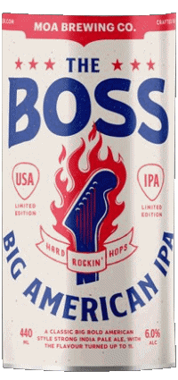 The Boss-Getränke Bier Neuseeland Moa 