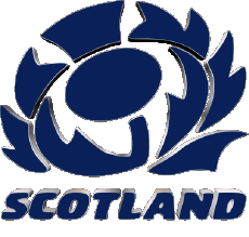 Logo-Deportes Rugby - Equipos nacionales  - Ligas - Federación Europa Escocia Logo