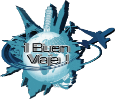 Nachrichten Spanisch Buen Viaje Transparenter Hintergrund 03 