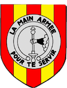 Fahnen Frankreich Abteilungen - Städte 09 MAZERES SUR L HERS 