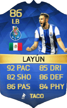 Multimedia Vídeo Juegos F I F A - Jugadores  cartas México Miguel Layún 