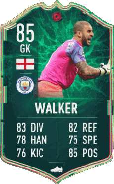 Multi Média Jeux Vidéo F I F A - Joueurs Cartes Angleterre Kyle Walker 