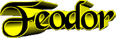 Vorname Mann - Deutschland F Feodor 