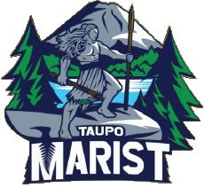 Deportes Rugby - Clubes Mundo - Logotipo Nueva Zelanda T Taupo Marist 