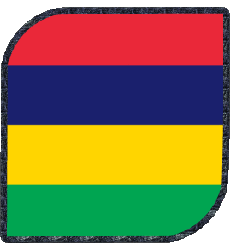 Fahnen Afrika Mauritius Platz 
