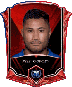 Deportes Rugby - Jugadores Samoa Pele Cowley 