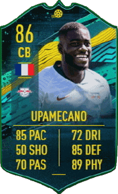 Multi Média Jeux Vidéo F I F A - Joueurs Cartes France Dayot Upamecano 