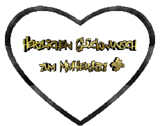 Messages Allemand Herzlichen Glückwunsch zum Muttertag 01 