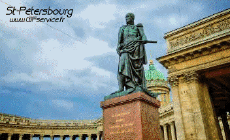 Humor -  Fun Orte - TimeLapse Russie - Saint Pétersbourg 