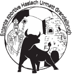 Sports FootBall Club France Logo Grand Est 67 - Bas-Rhin ES Haslach Urmatt Grendelbruch 