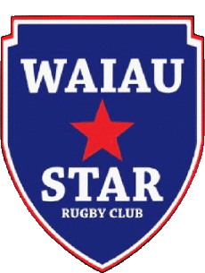 Deportes Rugby - Clubes Mundo - Logotipo Nueva Zelanda W Waiau Star RC 