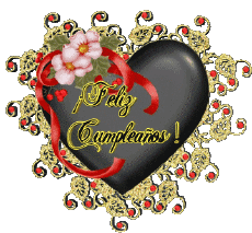 Mensajes Español Feliz Cumpleaños Corazón 004 