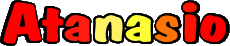 First Names MASCULINE - Italy A Atanasio 