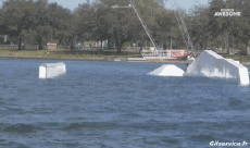 Humor -  Fun Sports Water skiing Wakeboard Gamelle Fail 
