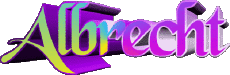 Vorname Mann - Deutschland A Albrecht 