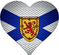 Fahnen Europa Schottland Herz 