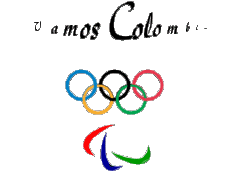 Messagi Spagnolo Vamos Colombia Juegos Olímpicos 