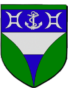 Banderas Francia Departamentos - Ciudades 24 PRIGONRIEUX 