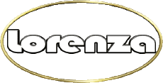 Prénoms FEMININ - Italie L Lorenza 