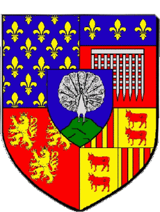 Blasón-Banderas Francia Departamentos - Ciudades 24 MONTPON MENESTEROL 