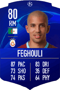 Multimedia Videogiochi F I F A - Giocatori carte Algeria Sofiane Feghouli 
