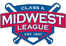 Sport Baseball U.S.A - Midwest League Logo 