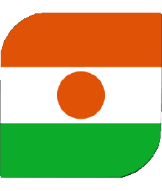 Fahnen Afrika Niger Platz 