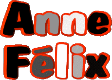 Nombre FEMENINO - Francia A Compuesto Anne Félix 