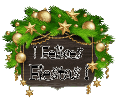Messages Spanish Felices Fiestas Serie 17 