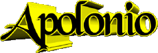 First Names MASCULINE - Spain A Apolonio 