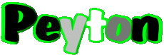 First Names MASCULINE -  UK - USA - IRL - AUS - NZ P Peyton 